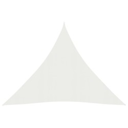 vidaXL Sonnensegel 160 g/m² Weiß 3x3x3 m HDPE  