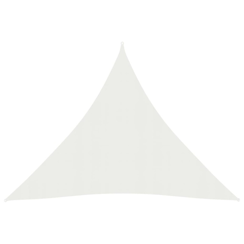 vidaXL Sonnensegel 160 g/m² Weiß 3x3x3 m HDPE vidaXL Sonnensegel 160 g/m² Weiß 3x3x3 m HDPE