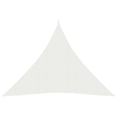 vidaXL Sonnensegel 160 g/m² Weiß 3x3x3 m HDPE  