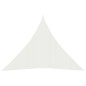 vidaXL Sonnensegel 160 g/m² Weiß 3x3x3 m HDPE vidaXL Sonnensegel 160 g/m² Weiß 3x3x3 m HDPE