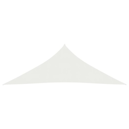 vidaXL Sonnensegel 160 g/m² Weiß 3x3x3 m HDPE  