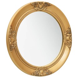 vidaXL Wandspiegel im Barock-Stil 50 cm Golden