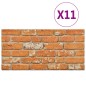 vidaXL 3D-Wandverkleidungen 11 Stk. Hellbraun Steinoptik EPS vidaXL 3D-Wandverkleidungen 11 Stk. Hellbraun Steinoptik EPS