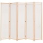 vidaXL 5-teiliger Raumteiler Creme 200 x 170 x 4 cm Stoff vidaXL 5-teiliger Raumteiler Creme 200 x 170 x 4 cm Stoff