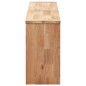 vidaXL Schuhbank 94 x 20 x 38 cm Walnussholz Massiv vidaXL Schuhbank 94 x 20 x 38 cm Walnussholz Massiv