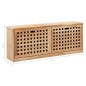 vidaXL Schuhbank 94 x 20 x 38 cm Walnussholz Massiv vidaXL Schuhbank 94 x 20 x 38 cm Walnussholz Massiv
