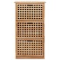 vidaXL Schuhschrank 55 x 20 x 104 cm Walnuss Massivholz vidaXL Schuhschrank 55 x 20 x 104 cm Walnuss Massivholz