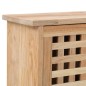 vidaXL Schuhschrank 55 x 20 x 104 cm Walnuss Massivholz vidaXL Schuhschrank 55 x 20 x 104 cm Walnuss Massivholz