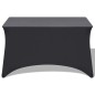 vidaXL Stretch-Tischhusse 2 Stk. 243 x 76 x 74 cm Anthrazit vidaXL Stretch-Tischhusse 2 Stk. 243 x 76 x 74 cm Anthrazit