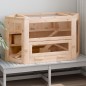 vidaXL Hamsterkäfig 80x40x43 cm Massivholz Tanne vidaXL Hamsterkäfig 80x40x43 cm Massivholz Tanne