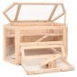 vidaXL Hamsterkäfig 80x40x43 cm Massivholz Tanne vidaXL Hamsterkäfig 80x40x43 cm Massivholz Tanne