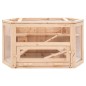vidaXL Hamsterkäfig 80x40x43 cm Massivholz Tanne vidaXL Hamsterkäfig 80x40x43 cm Massivholz Tanne