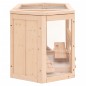 vidaXL Hamsterkäfig 80x40x43 cm Massivholz Tanne vidaXL Hamsterkäfig 80x40x43 cm Massivholz Tanne