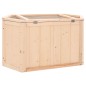 vidaXL Hamsterkäfig 80x40x43 cm Massivholz Tanne vidaXL Hamsterkäfig 80x40x43 cm Massivholz Tanne