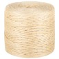 vidaXL Seil 100% Sisal 4 mm 500 m vidaXL Seil 100% Sisal 4 mm 500 m