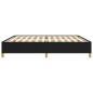 vidaXL Bettgestell Schwarz 200x200 cm Stoff vidaXL Bettgestell Schwarz 200x200 cm Stoff