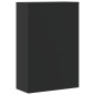 vidaXL Aktenschrank Schwarz 90x40x140 cm Stahl vidaXL Aktenschrank Schwarz 90x40x140 cm Stahl