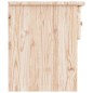 vidaXL Nachttisch ALTA 43x35x40,5 cm Massivholz Kiefer vidaXL Nachttisch ALTA 43x35x40,5 cm Massivholz Kiefer