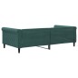 vidaXL Tagesbett Dunkelgrün 100x200 cm Samt vidaXL Tagesbett Dunkelgrün 100x200 cm Samt