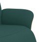 vidaXL Relaxsessel mit Fußteil Dunkelgrün Stoff vidaXL Relaxsessel mit Fußteil Dunkelgrün Stoff