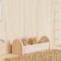 vidaXL Heuraufe für Kaninchen 28x10x10 cm Massivholz Tanne vidaXL Heuraufe für Kaninchen 28x10x10 cm Massivholz Tanne