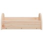 vidaXL Heuraufe für Kaninchen 28x10x10 cm Massivholz Tanne vidaXL Heuraufe für Kaninchen 28x10x10 cm Massivholz Tanne