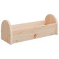 vidaXL Heuraufe für Kaninchen 28x10x10 cm Massivholz Tanne vidaXL Heuraufe für Kaninchen 28x10x10 cm Massivholz Tanne