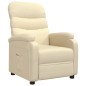 vidaXL Relaxsessel Creme Stoff vidaXL Relaxsessel Creme Stoff