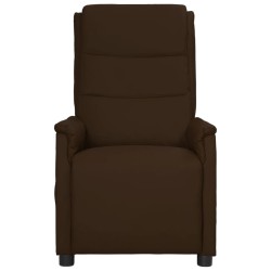 vidaXL Relaxsessel Braun Kunstleder