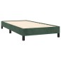 vidaXL Bettgestell Dunkelgrün 90x200 cm Samt vidaXL Bettgestell Dunkelgrün 90x200 cm Samt