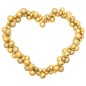 vidaXL Kugelgirlande Golden 175 cm Polystyrol vidaXL Kugelgirlande Golden 175 cm Polystyrol