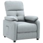 vidaXL Relaxsessel Hellgrau Stoff vidaXL Relaxsessel Hellgrau Stoff