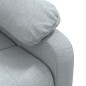 vidaXL Relaxsessel Hellgrau Stoff vidaXL Relaxsessel Hellgrau Stoff