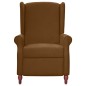 vidaXL Ruhesessel Braun Stoff vidaXL Ruhesessel Braun Stoff