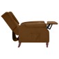 vidaXL Ruhesessel Braun Stoff vidaXL Ruhesessel Braun Stoff