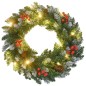vidaXL 4-tlg. Türschmuck-Set für Weihnachten PVC vidaXL 4-tlg. Türschmuck-Set für Weihnachten PVC