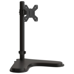 vidaXL Monitorhalterung Schwarz Stahl VESA 75/100 mm