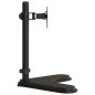 vidaXL Monitorhalterung Schwarz Stahl VESA 75/100 mm vidaXL Monitorhalterung Schwarz Stahl VESA 75/100 mm