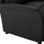 vidaXL Relaxsessel Schwarz Stoff vidaXL Relaxsessel Schwarz Stoff