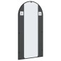 vidaXL Wandspiegel Schwarz 50x100 cm Gewölbt Eisen vidaXL Wandspiegel Schwarz 50x100 cm Gewölbt Eisen