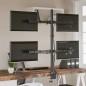 vidaXL Monitorhalterung Schwarz Stahl VESA 75/100 mm vidaXL Monitorhalterung Schwarz Stahl VESA 75/100 mm