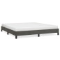 vidaXL Bettgestell Dunkelgrau 160x200 cm Samt vidaXL Bettgestell Dunkelgrau 160x200 cm Samt