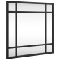 vidaXL Wandspiegel Schwarz 30x30 cm Quadratisch Eisen vidaXL Wandspiegel Schwarz 30x30 cm Quadratisch Eisen