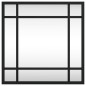 vidaXL Wandspiegel Schwarz 30x30 cm Quadratisch Eisen vidaXL Wandspiegel Schwarz 30x30 cm Quadratisch Eisen