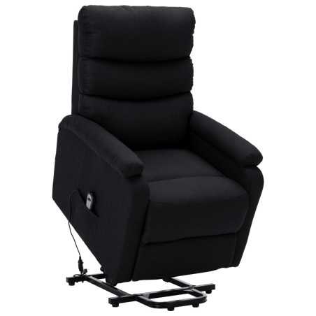 vidaXL Aufstehsessel Schwarz Stoff