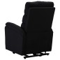 vidaXL Aufstehsessel Schwarz Stoff vidaXL Aufstehsessel Schwarz Stoff