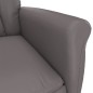 vidaXL Relaxsessel Grau Kunstleder vidaXL Relaxsessel Grau Kunstleder