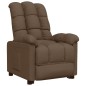 vidaXL Relaxsessel Braun Stoff vidaXL Relaxsessel Braun Stoff
