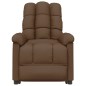 vidaXL Relaxsessel Braun Stoff vidaXL Relaxsessel Braun Stoff