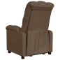 vidaXL Relaxsessel Braun Stoff vidaXL Relaxsessel Braun Stoff